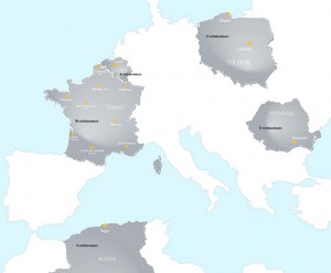 Implantation Eneria à l'international