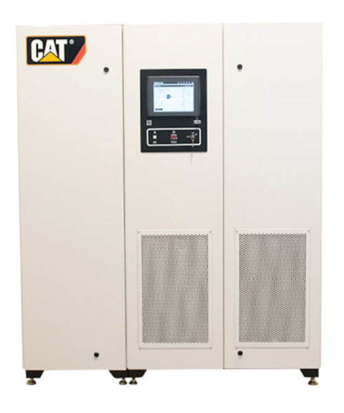 La gamme Onduleurs de 0.35 à 7000 kVA- Eneria Caterpillar - Onduleurs UPS -  statiques dynamiques - triphasé - monophasé