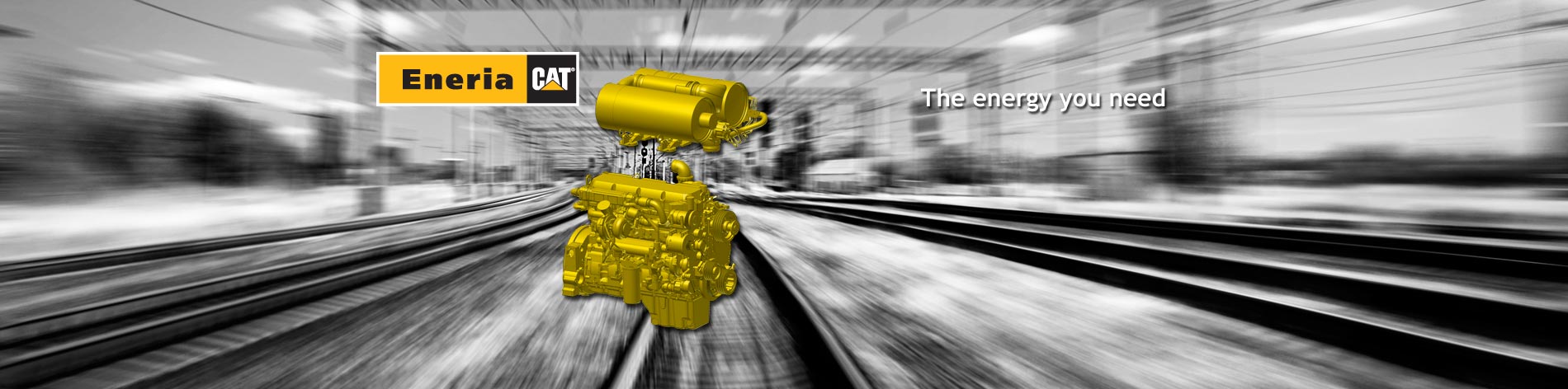 We offer you a wide range of Caterpillar diesel engines in many different versions designed for industrial or railway applications.