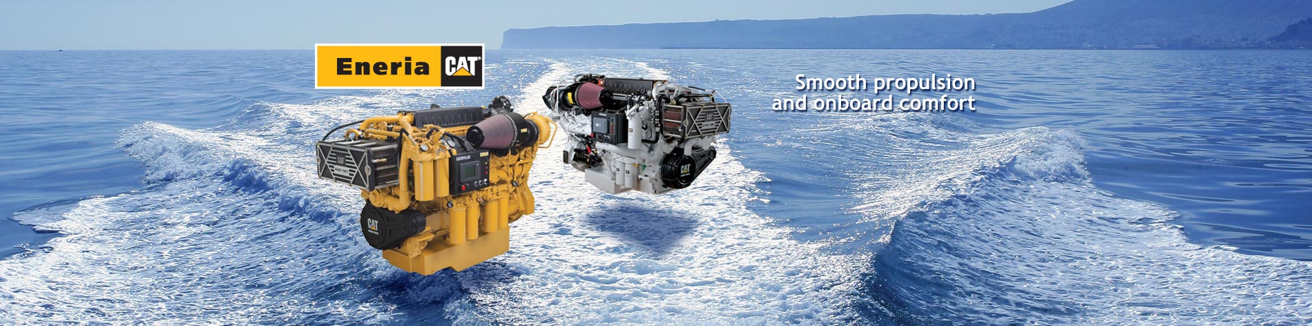 With a wide range of Caterpillar marine diesel engines, we offer the best technology, and provide the solution best suited to your project as well as impeccable post-sales service.