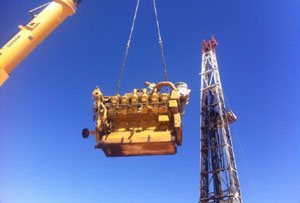 3512 dismantling on RIG